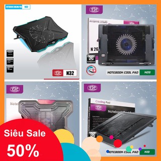 [GSS][FREESHIP] ĐẾ TẢN NHIỆT LAPTOP VSP COOLER N19, N27, N26, N32 LED [SỈ]
