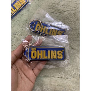 [Rẻ vô địch] Móc khoá chữ Ohlins cao su Silicon siêu đẹp  (chữ 2 mặt) . DoChoiXeMay