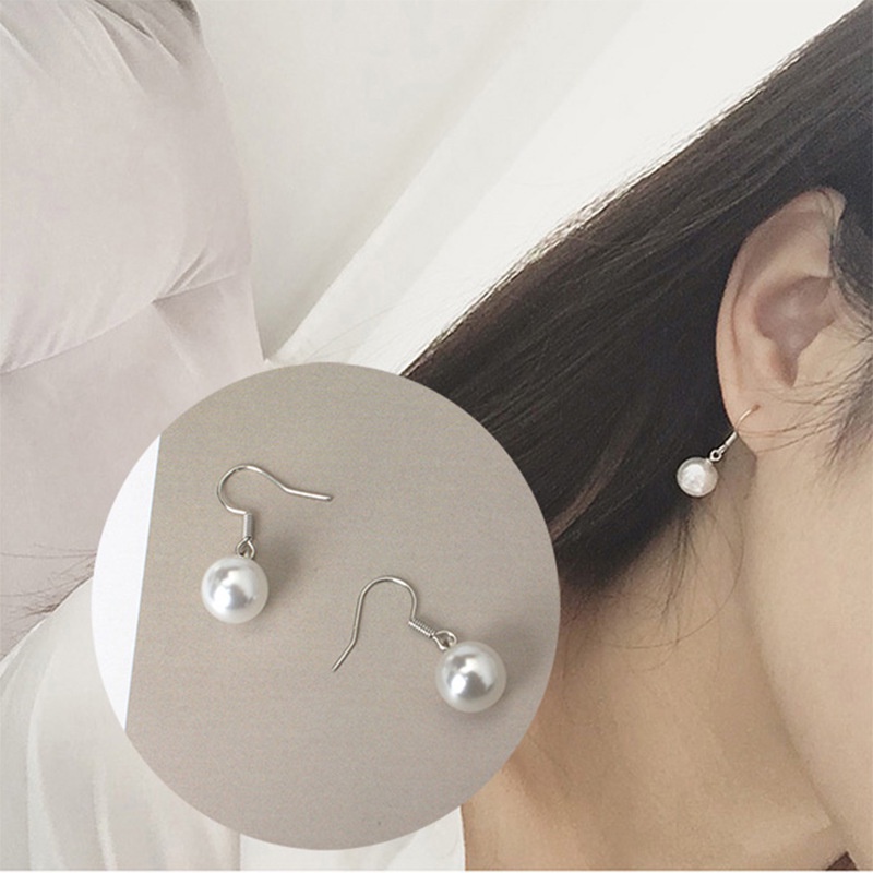 Bông Tai Ngọc Trai Đơn Giản Thời Trang Hàn Quốc Mới