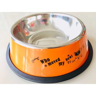 Chén ăn inox cho chó mèo