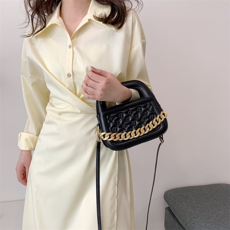 Túi Đeo Chéo Vai Hình Vuông Nhỏ Phong Cách Hàn Quốc Cổ Điển NB00325