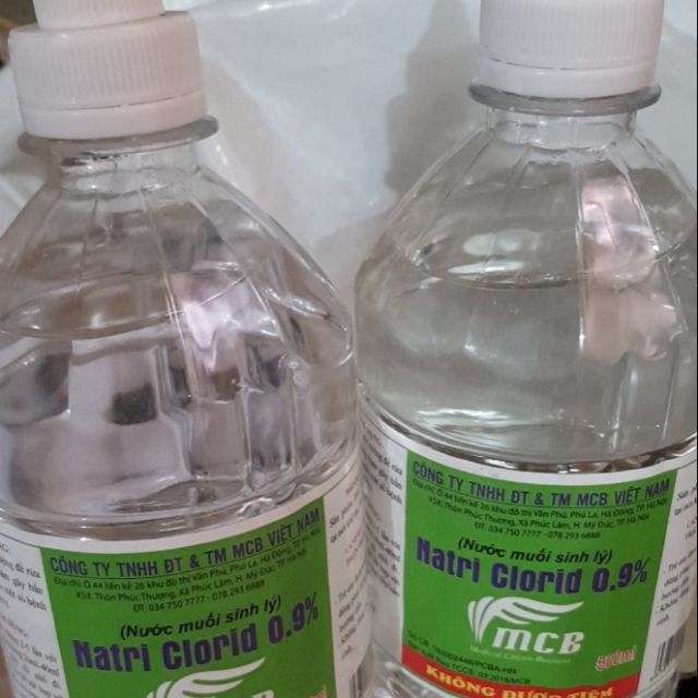 Nước muối sinh lý 500ml