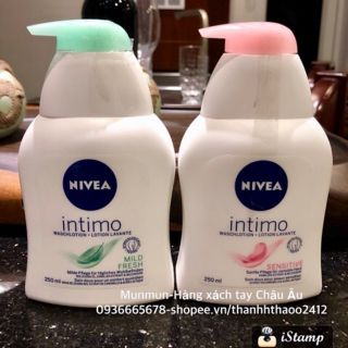 Dung dịch vệ sinh phụ nữ Nivea Intimo 250ml