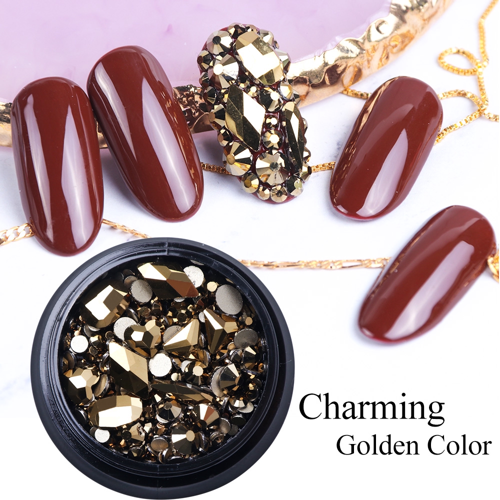 [Hàng mới về] Hộp phụ kiện 3d trang trí móng tay độc đáo