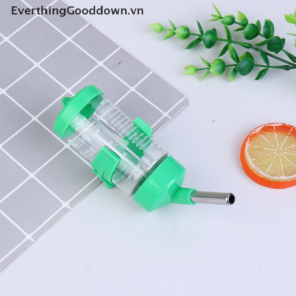 Everthingood Bình Uống Nước Bằng Nhựa Có Móc Treo Tiện Lợi Dành Cho Chuột Hamster