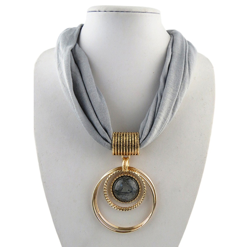 Vòng Cổ Ngắn Mặt Đính Đá Giả Pha Lê Nhân Tạo Mềm Mại Phong Cách Vintage