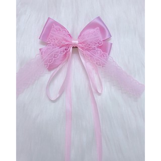 Sỉ 10 Kẹp Tóc Nơ Duy Băng 2 Lớp