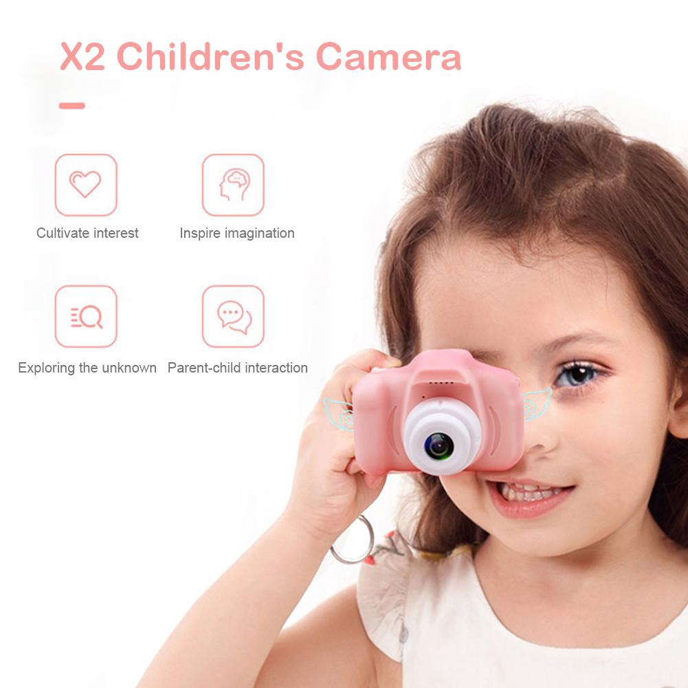 X2 Children Mini Video Camera 2 inch Digital Photo Camera for Baby Gift