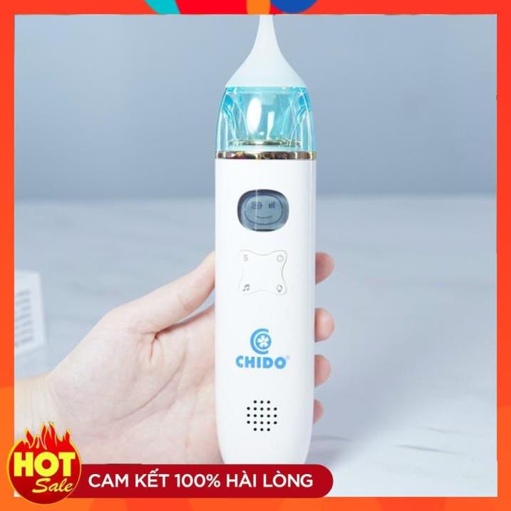 Máy hút dịch mũi 3 cấp độ CHIDO. Máy hút mũi điện tự động cầm tay không dây thông minh