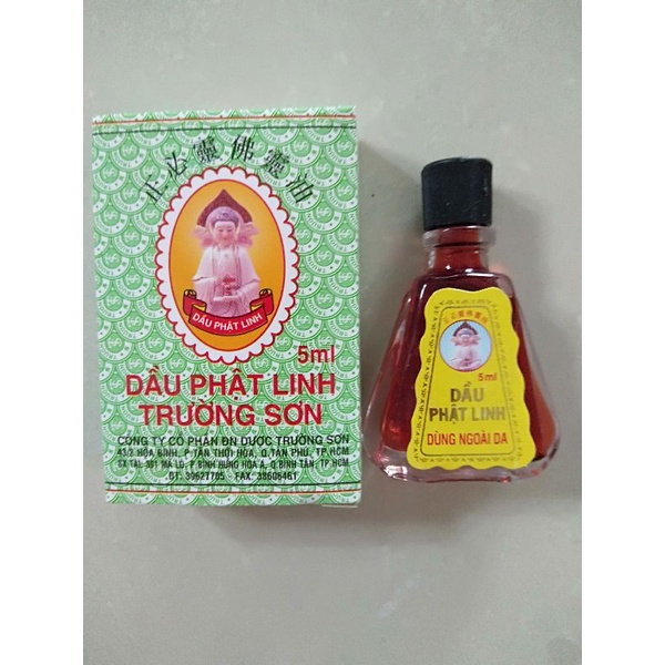 Dầu phật linh Trường sơn 5ml