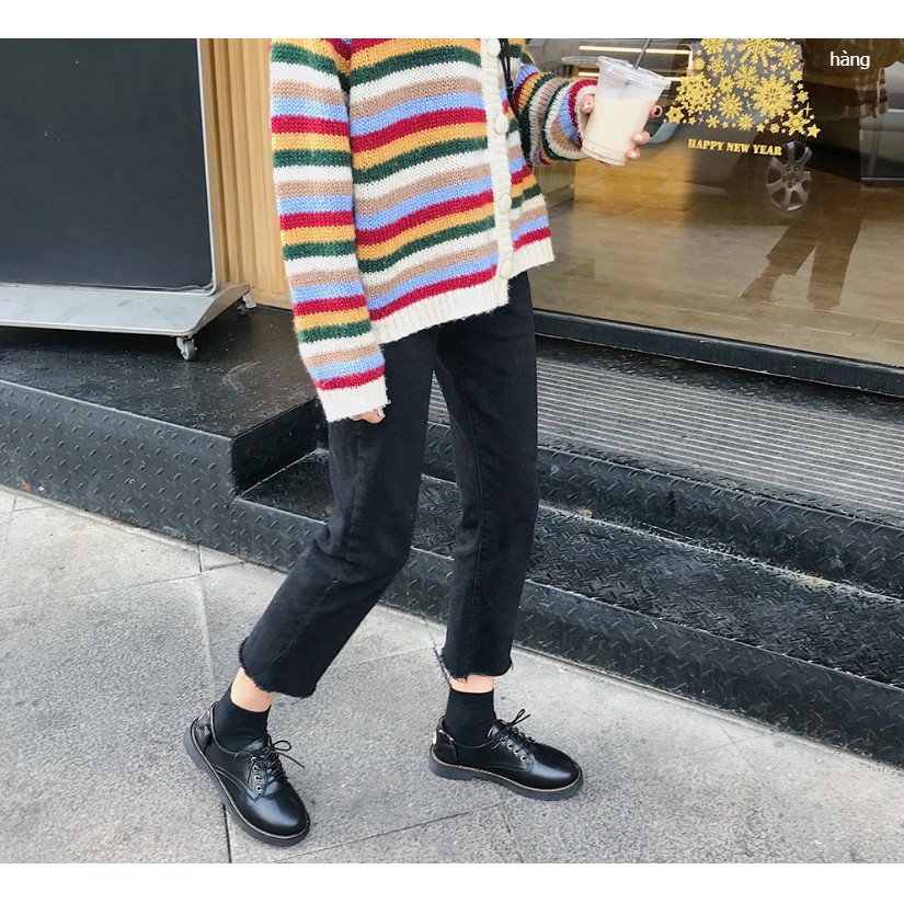 ( ORDER ) Giày oxford nữ da Hàn Quốc ulzzang - US019 | BigBuy360 - bigbuy360.vn