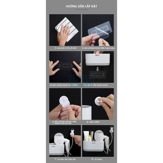 KỆ ĐỰNG MÁY SẤY TÓC ECOCO 9268