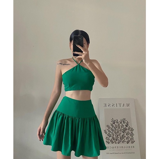 Joly set  màu xanh lá