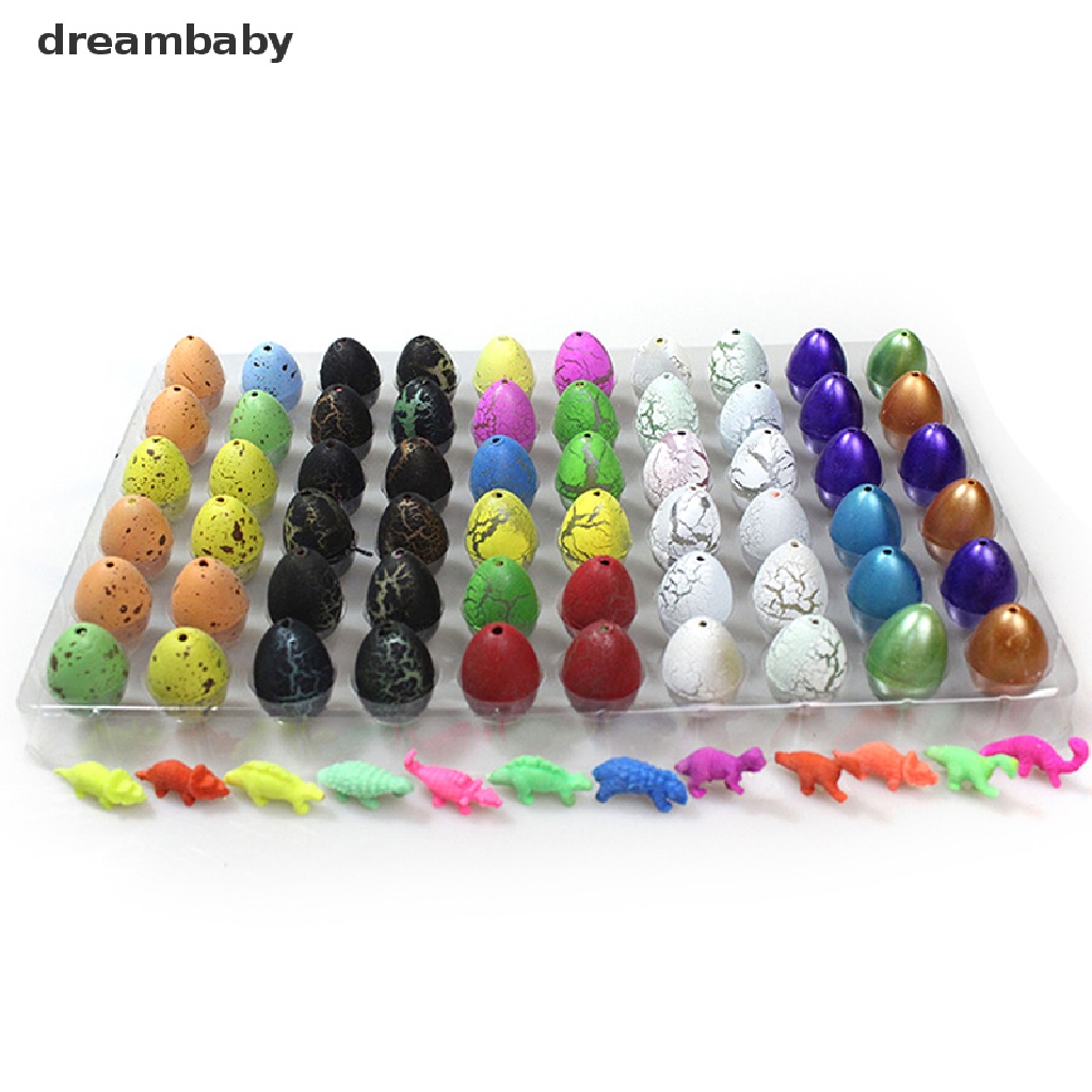 Set 10 Trứng Khủng Long Nở Trong Nước Nhiều Màu Sắc