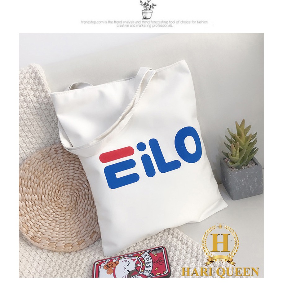 FREE SHIP ĐƠN TỪ 50K [Túi tote] Túi vải EILO HARI0720 1