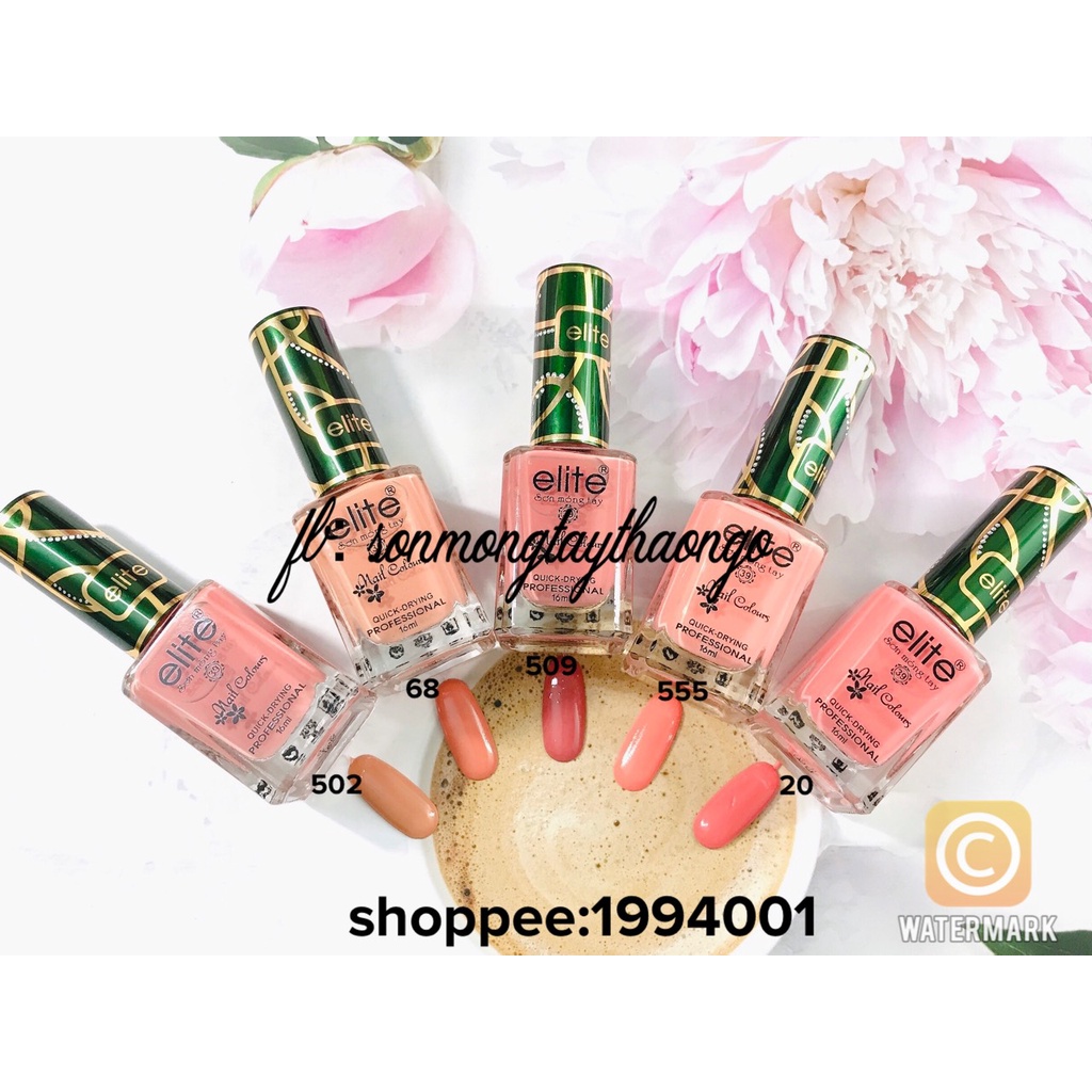 Sơn móng tay cao cấp Elite 16ml (không cần hơ máy)