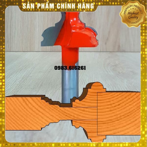 MŨI SOI GỖ ĐÁNH CHỈ NỔI TRÓN CÓ 1 CHỈ- CAO 31MM