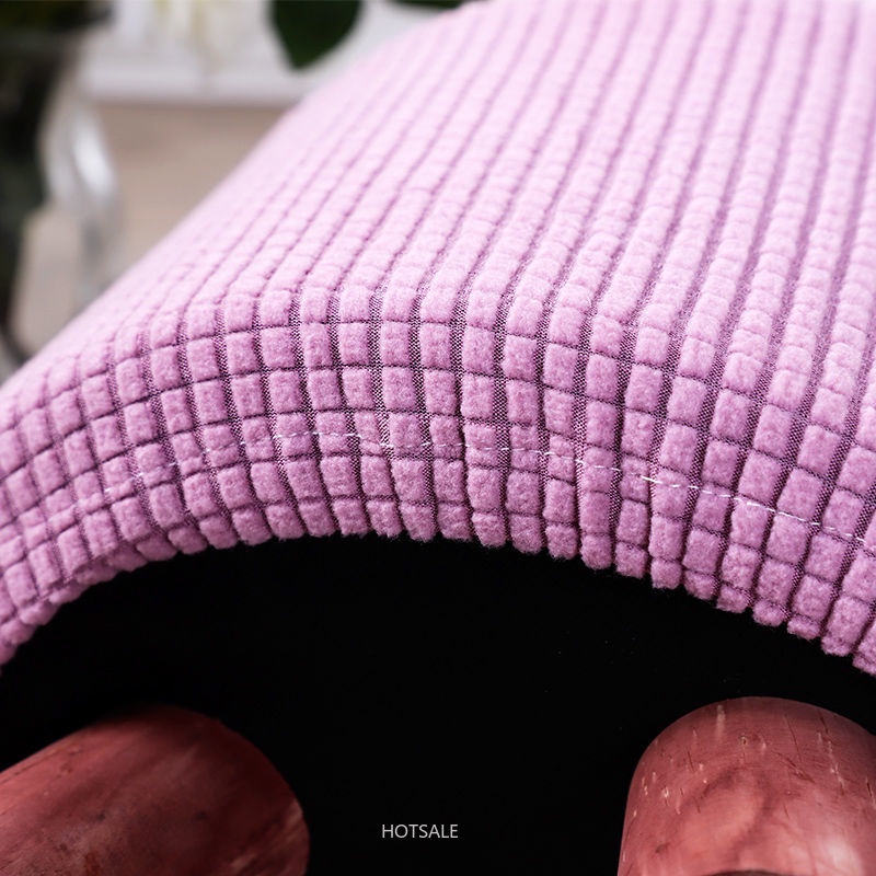 Vỏ bọc ghế đẩu dạng tròn / vuông co giãn chống bụi tiện dụng