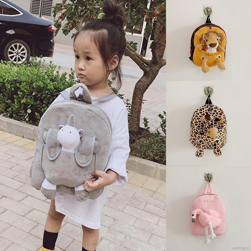 Ba Lô Đi Học Chống Thất Lạc Hình Động Vật Hoạt Hình Dễ Thương Cho Bé