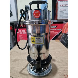 Máy Bơm Ngâm Bơm Chìm Bơm Tõm INOX 750W 1HP
