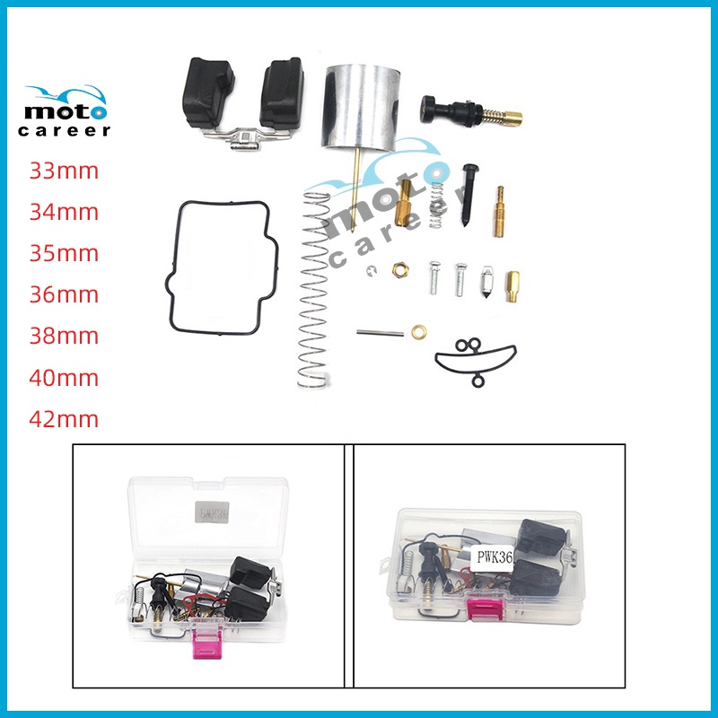 Bộ sửa chữa bộ chế hòa khí PWK bình xăng dành cho KEIHIN PWK 33 34 35 36 38 40 42 mm Bộ sửa chữa bộ chế hòa khí xe máy Bộ Chế Hòa Khí Cho Động Cơ Xe Đua KEIHIN 33 34 35 36 38 40 42 mm UTV ATV