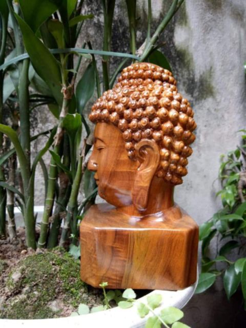Tượng phật a di đà gỗ bách thơm