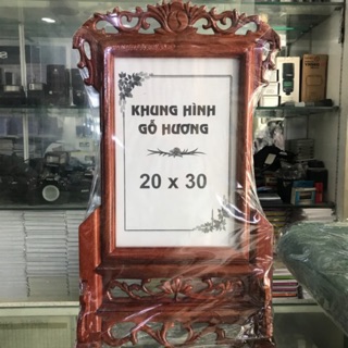 Khung hình thờ cao cấp (20x25)( 20x30) gỗ hương