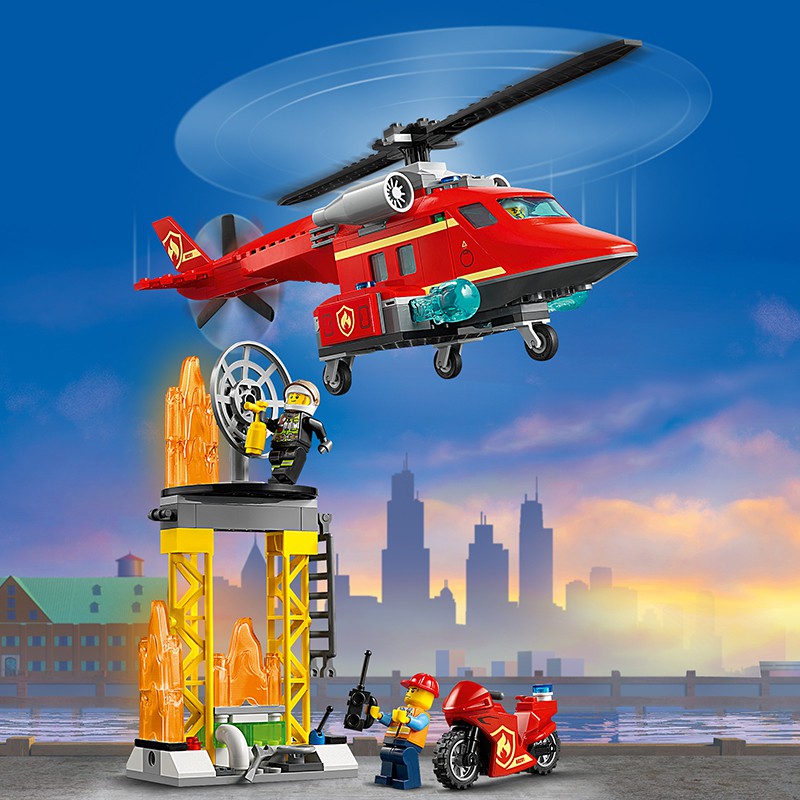 Đồ chơi LEGO City Trực Thăng Cứu Hỏa 60281