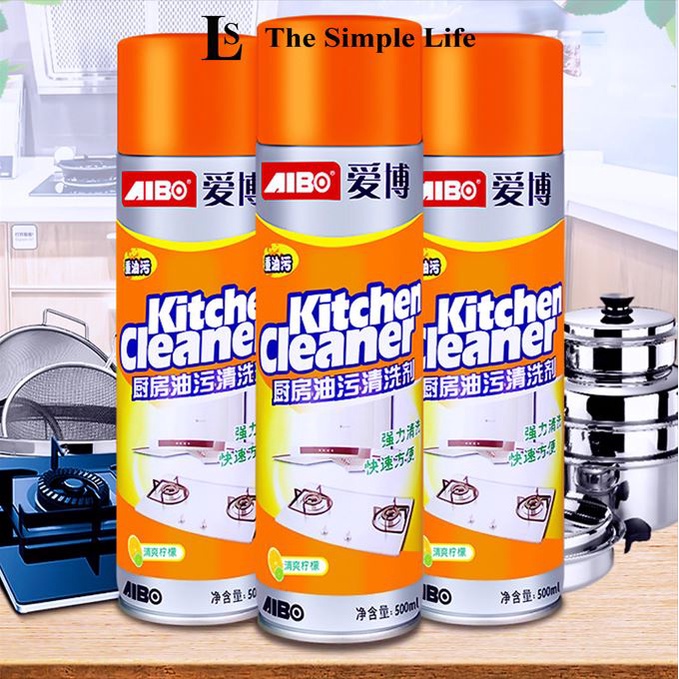 Bình xịt tẩy rửa nhà bếp, chai xịt bọt tuyến nhà bếp, nhà vệ sinh, tẩy sạch vết bẩn mùi thơm dễ chịu 500ml [CHÍNH HÃNG]