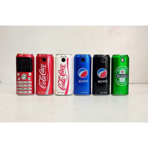 Điện thoại mini k8 kiểu dáng độc lạ hình lon nước bh 12 tháng