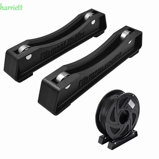 HARRIETT Black Filament Holding 3D Printer Accessories Material Shelves Supplies Filament Spool Holder 3D Printer Parts Fixed Seat Durable Tabletop For ABS PLA 3D Printing Material Rack Tray/Multicolor