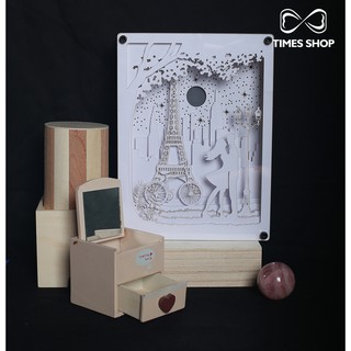 Đèn trang trí 3D - Fan box - Totoro