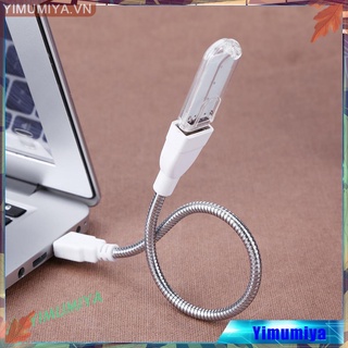 Dây cáp USB có đèn LED nối dài linh hoạt 29cm có đèn LED