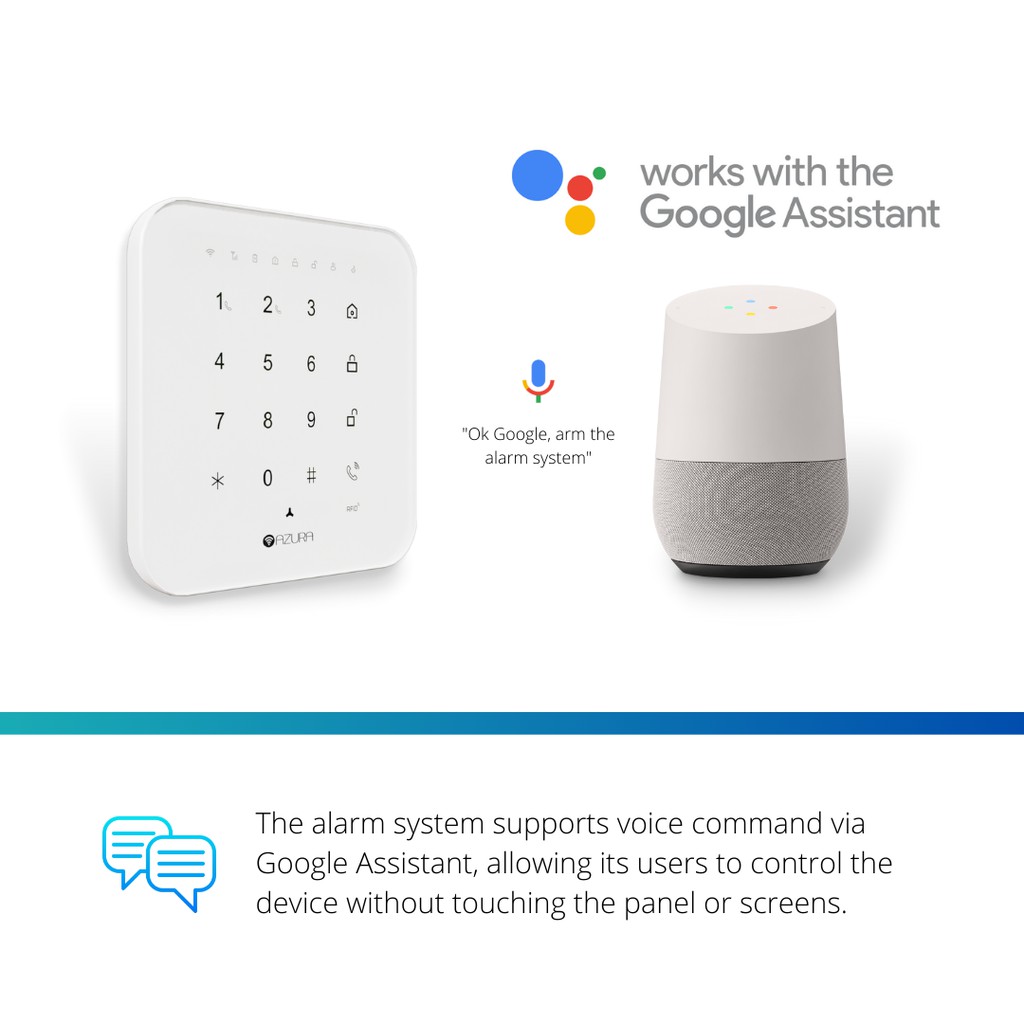 Thiết bị chống trộm gia đình - cửa hàng - văn phòng AZURA AUS-SRPRO 4G - Hàng Chính Hãng Úc