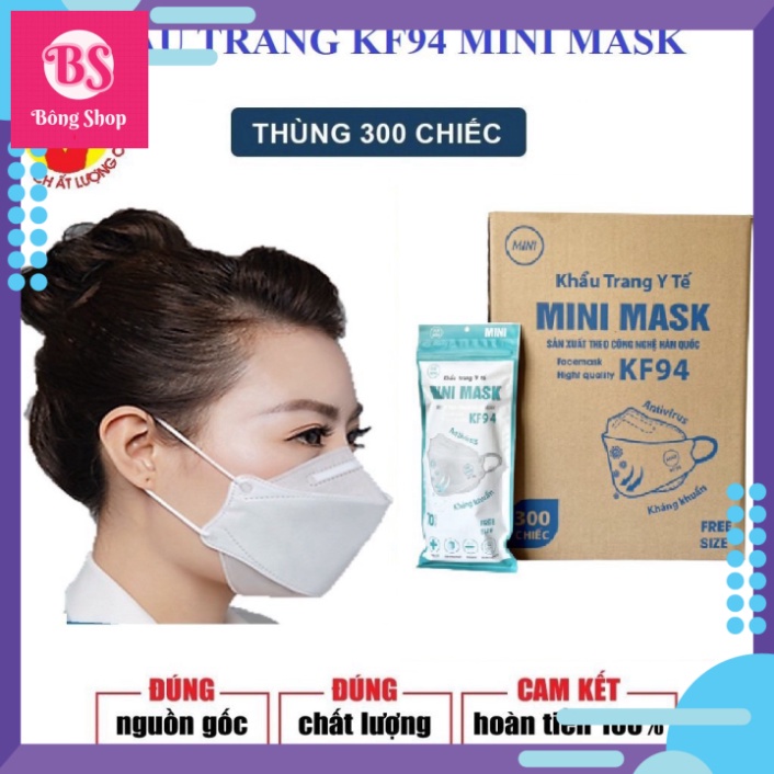 Khẩu trang y tế kf94 chính hãng, khẩu trang y tế y học 4 lớp an toàn và đáng tin cậy [giá sỉ]