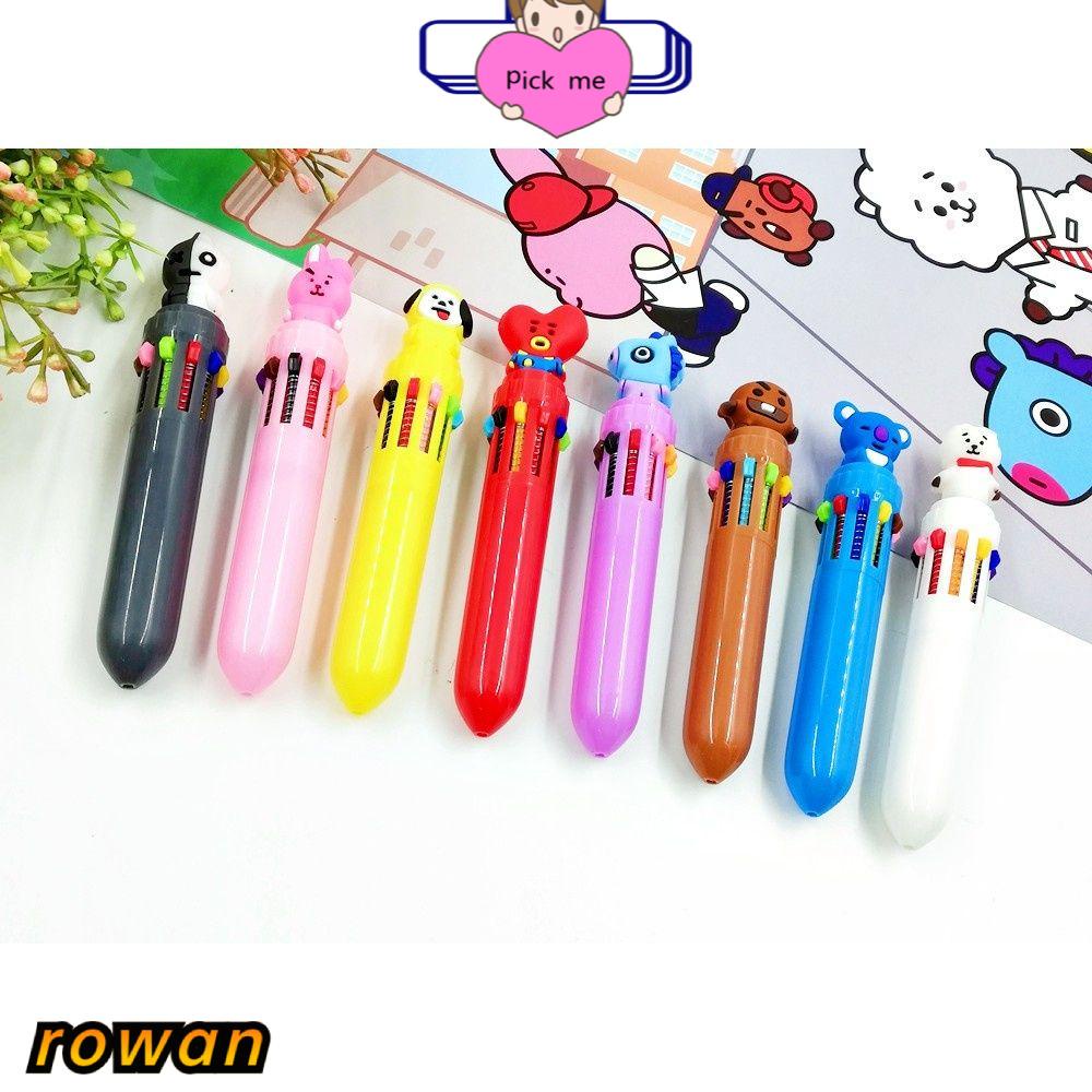 Bút Bi 10 Màu Hình Các Nhân Vật Bt21 Bts Tata