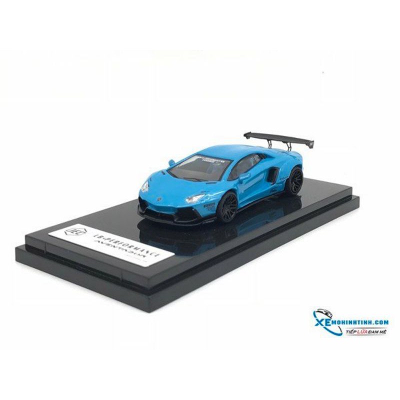 Xe Mô Hình Lamborghini Aventador LB 1.0 Limited Edition 699 1:64 JEC (Xanh Dương)