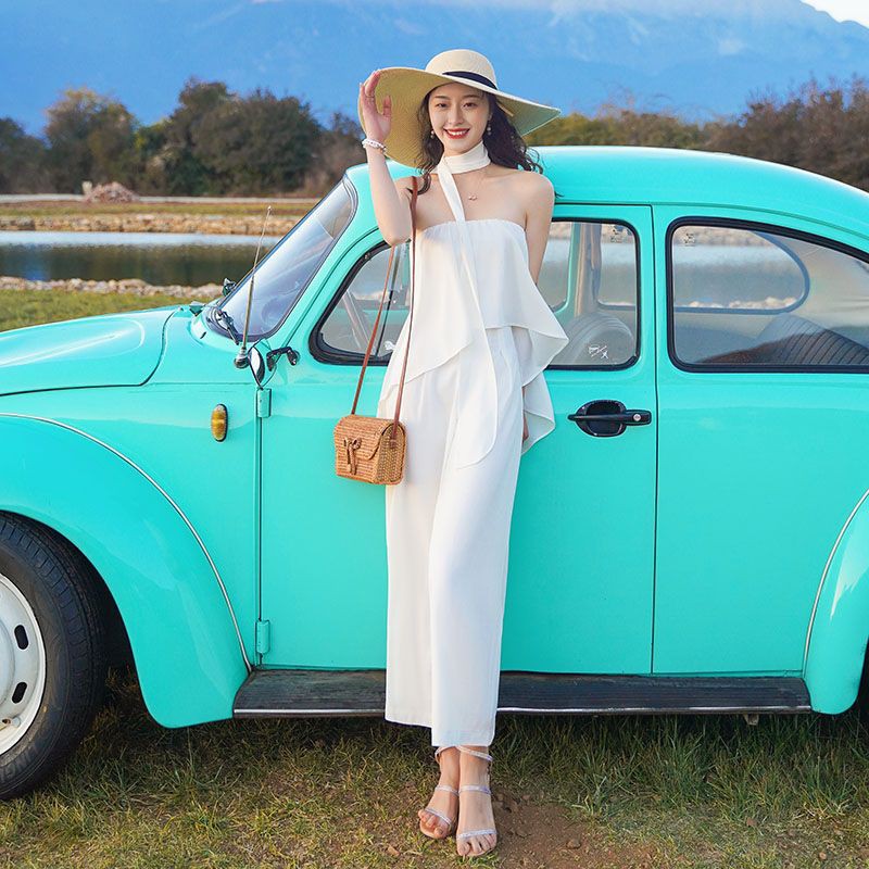 🌸order🌸 jumsuit đi biển auto xịn xò (kèm ảnh thật)
