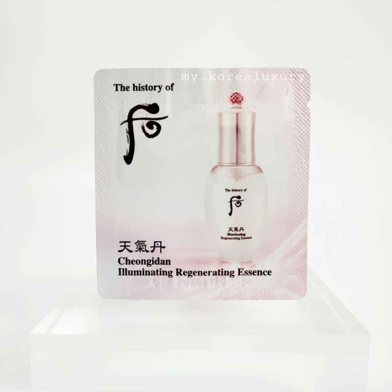 Gói tinh chất dưỡng trắng da Whoo tái sinh Cheongidan Illumninating Regenerating Essence
