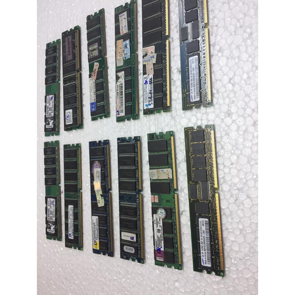 Ram DDRam Máy tính 1Gb PC 333 PC 400