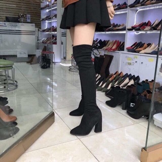 Bốt đùi cao gót