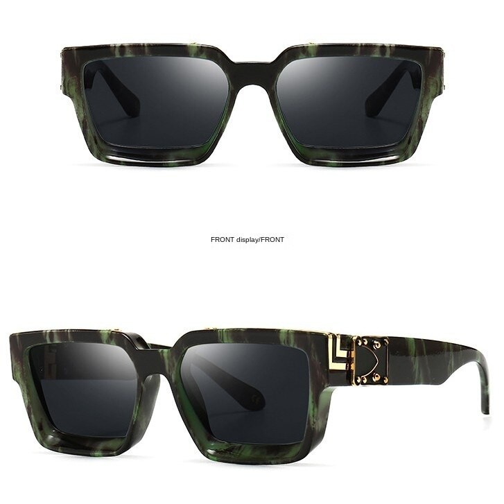 Kính Mát Ibk4 Gọng Vuông Phong Cách Âu Mỹ Cổ Điển Thời Trang Cho Nam Và Nữ | BigBuy360 - bigbuy360.vn