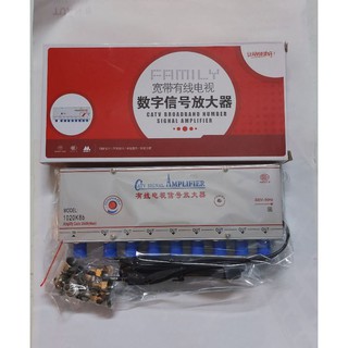 Bộ chia khuếch đại tín hiệu truyền hình cáp 1 ra 8