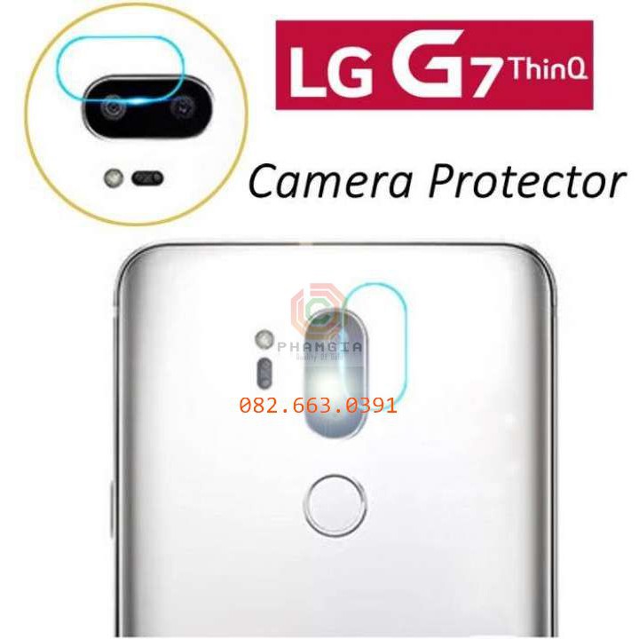 Dán cường lực camera nano LG G7 Siêu bảo vệ