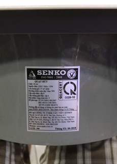 Quạt Hút Âm Trần SENKO HT200