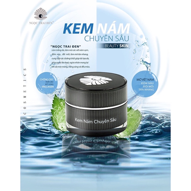 Kem Nám Chuyên Sâu Ngọc Trai Đen 12g, 18g