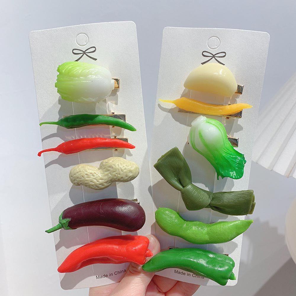 Kẹp Tóc Nữ Hình Hạt Đậu Phộng Dễ Thương