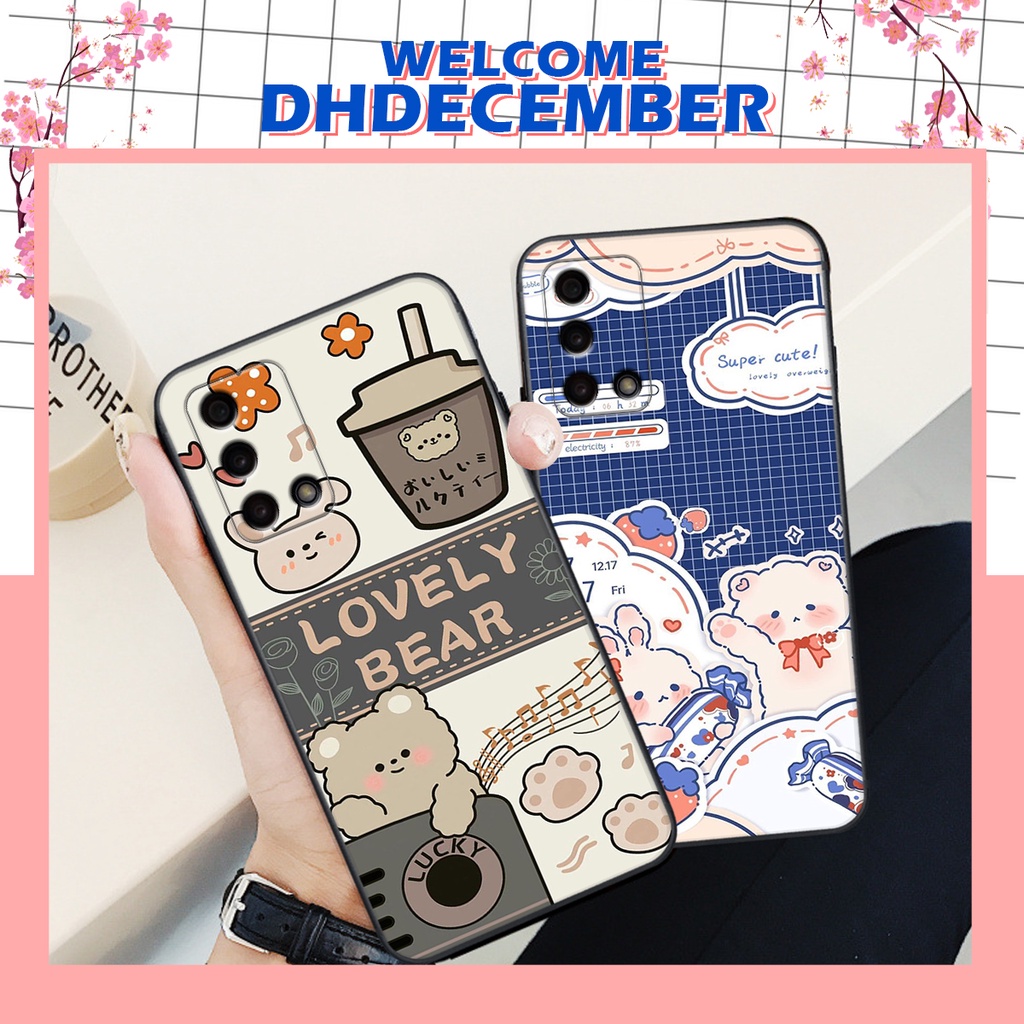 Ốp lưng Oppo A74 / A95 in hình nice ,good luck happy ốp xinh viền dẻo đẹp chất