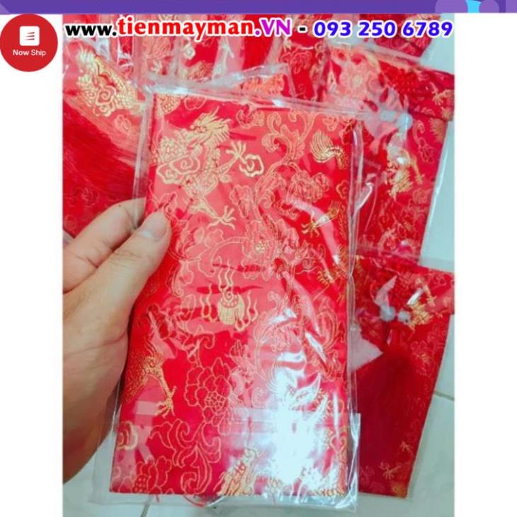 SẴN HÀNG Bao Lì Xì Vải Gấm Cao Cấp Tết 2022 (Giá 1 Bao)(Ảnh Thật)