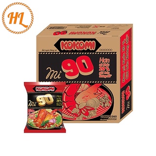 Mì Kokomi 90g thùng 30 gói Hương vị tôm chua cay